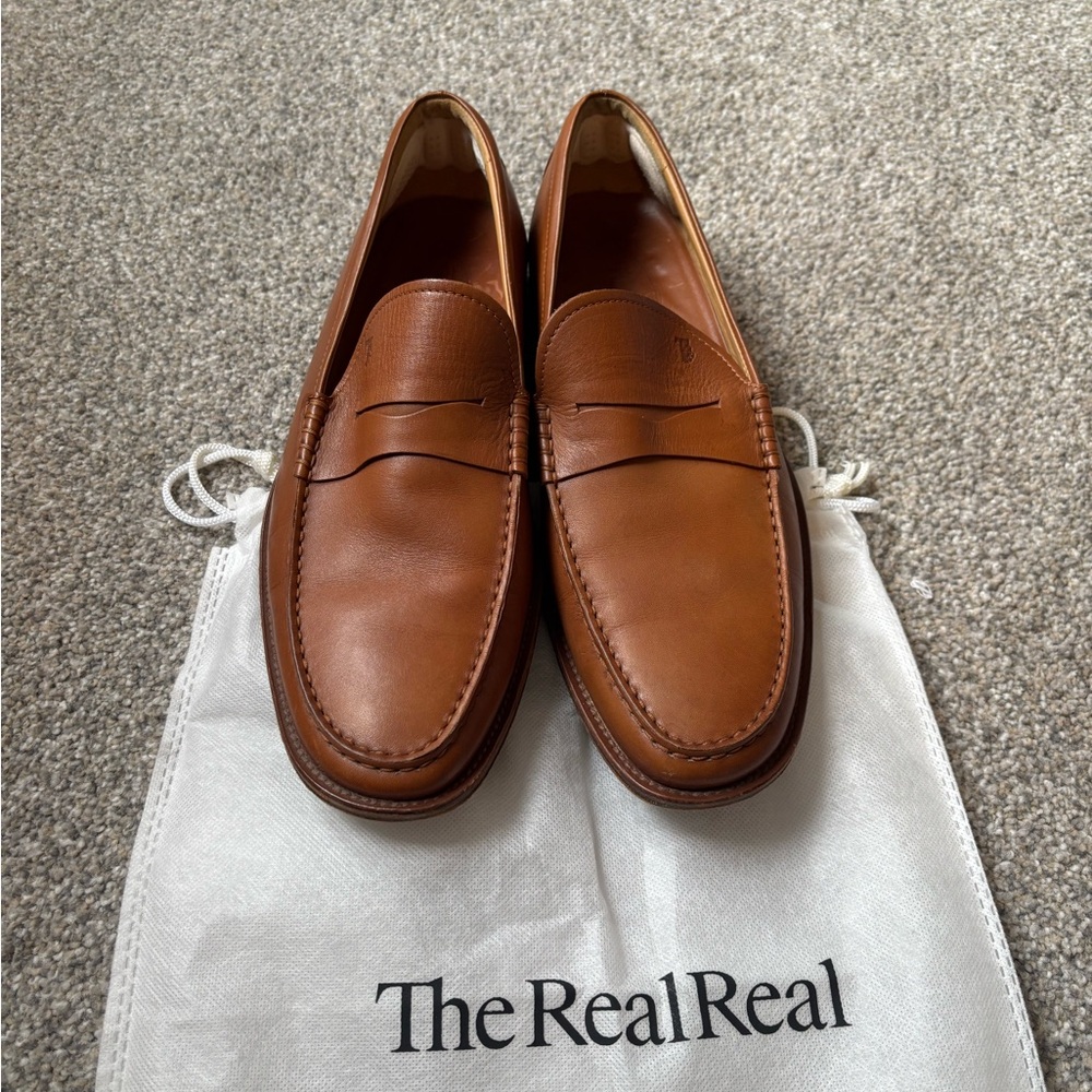 Tod’s Men's Tan Leather Loafers